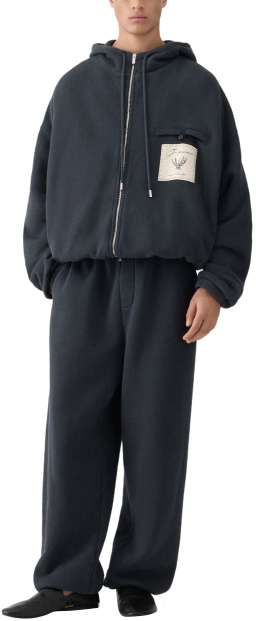 Jacquemus Sweaters Blue Blauw