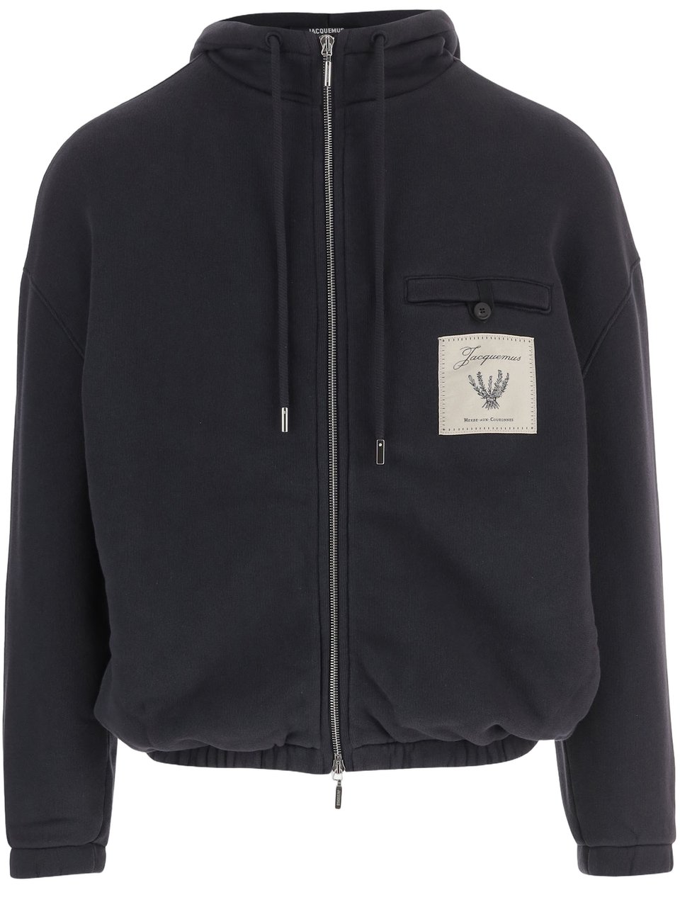 Jacquemus Cotton Tournament Sweatshirt Zwart