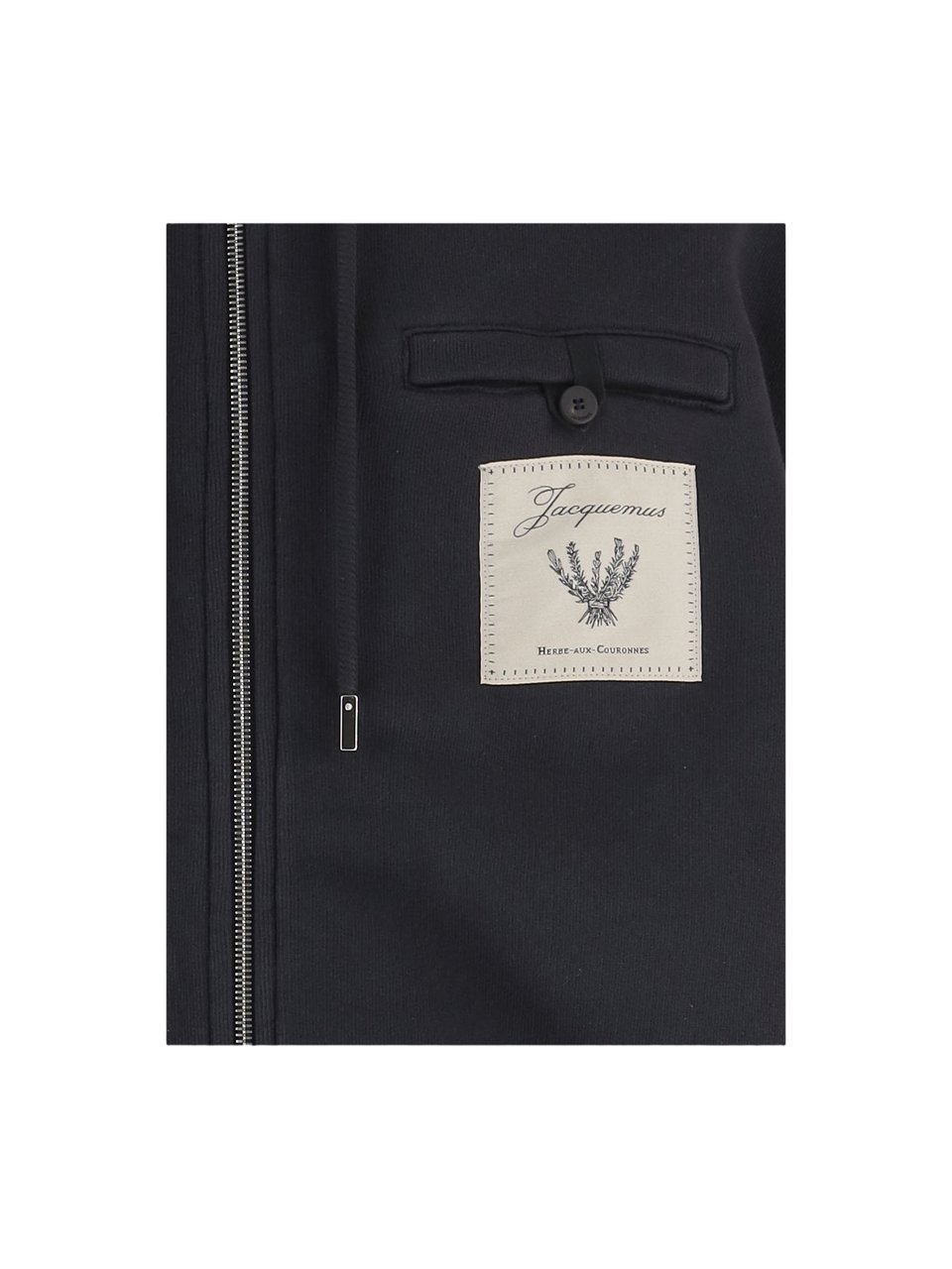 Jacquemus Cotton Tournament Sweatshirt Zwart