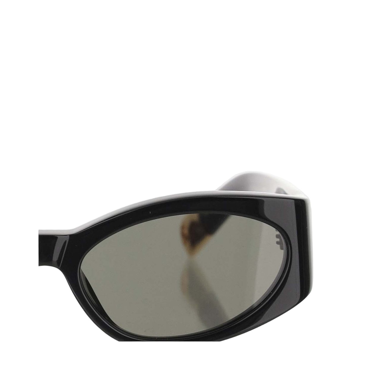 Jacquemus Les Lunettes Ovalo Sunglasses Zwart