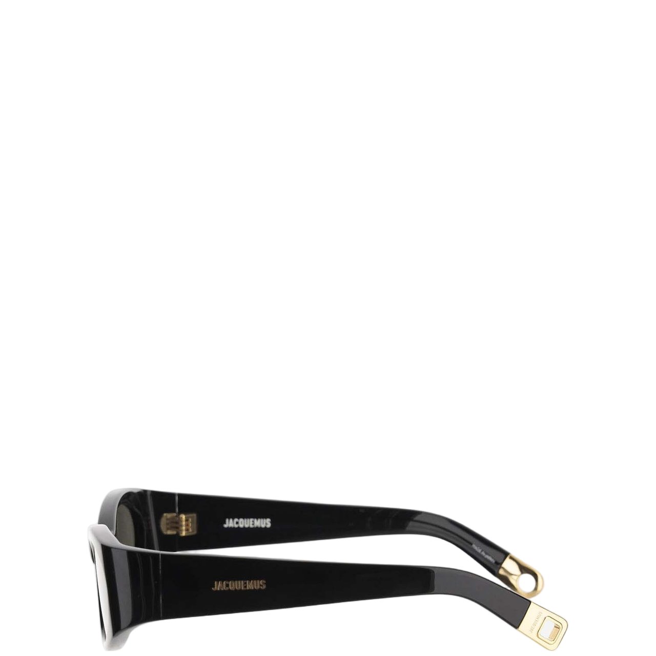 Jacquemus Les Lunettes Ovalo Sunglasses Zwart