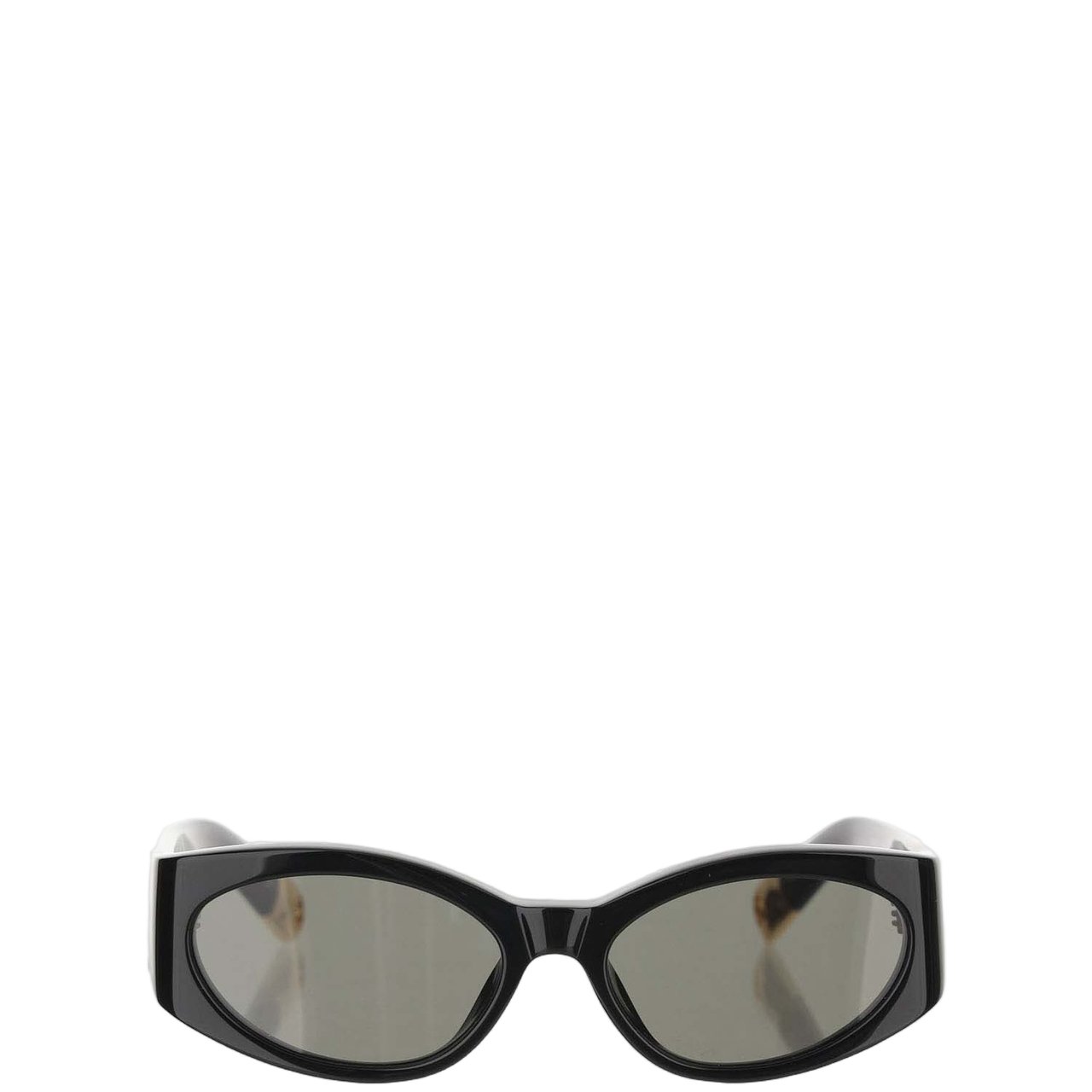 Jacquemus Les Lunettes Ovalo Sunglasses Zwart