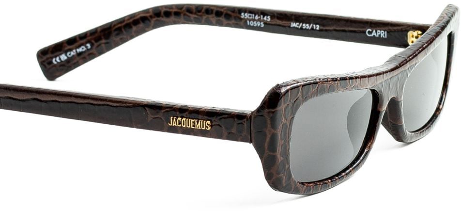 Jacquemus Jacquemus Occhiali Marrone Geel