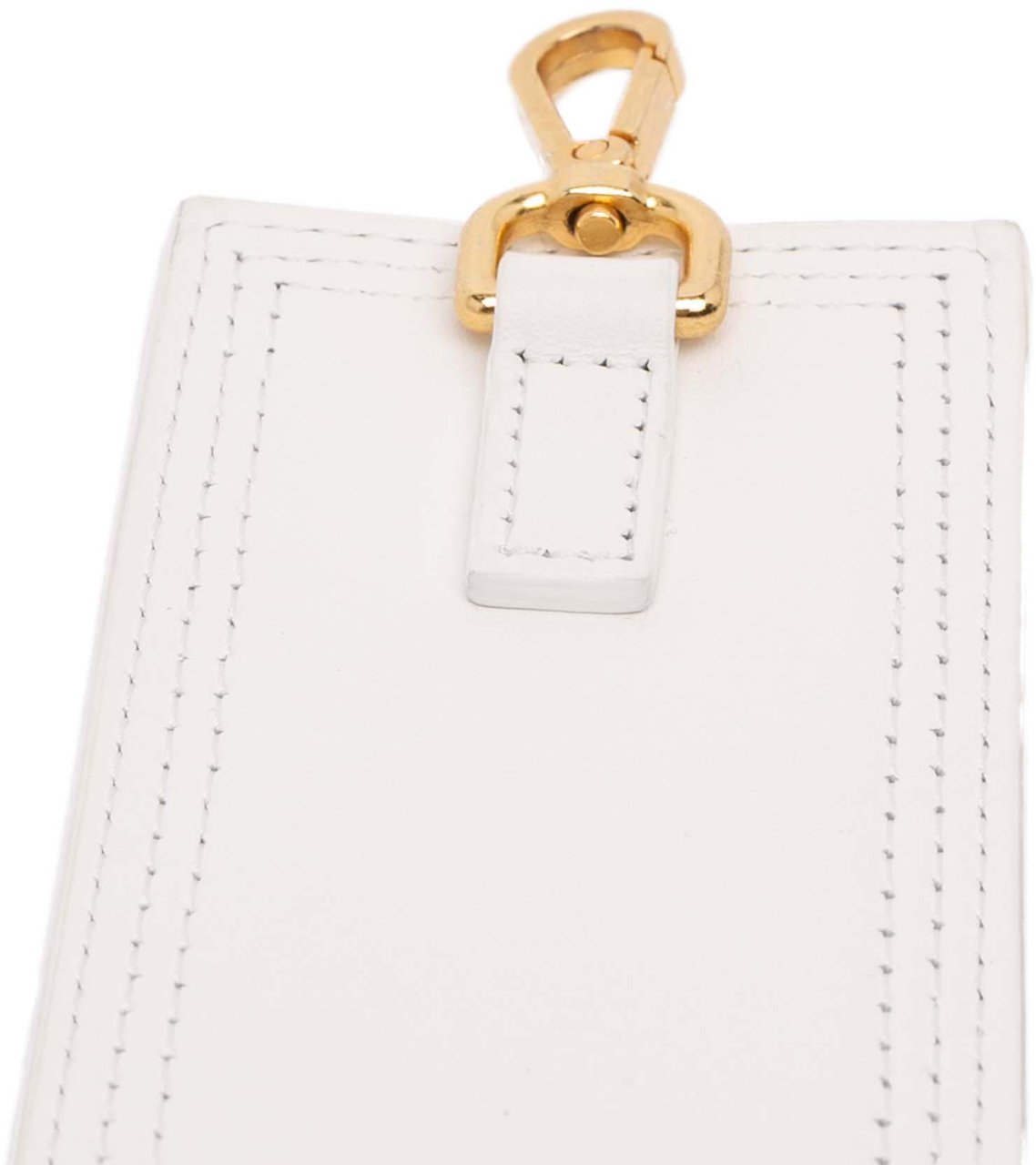 Jacquemus Calfskin Le Ciuciu Satchel Wit