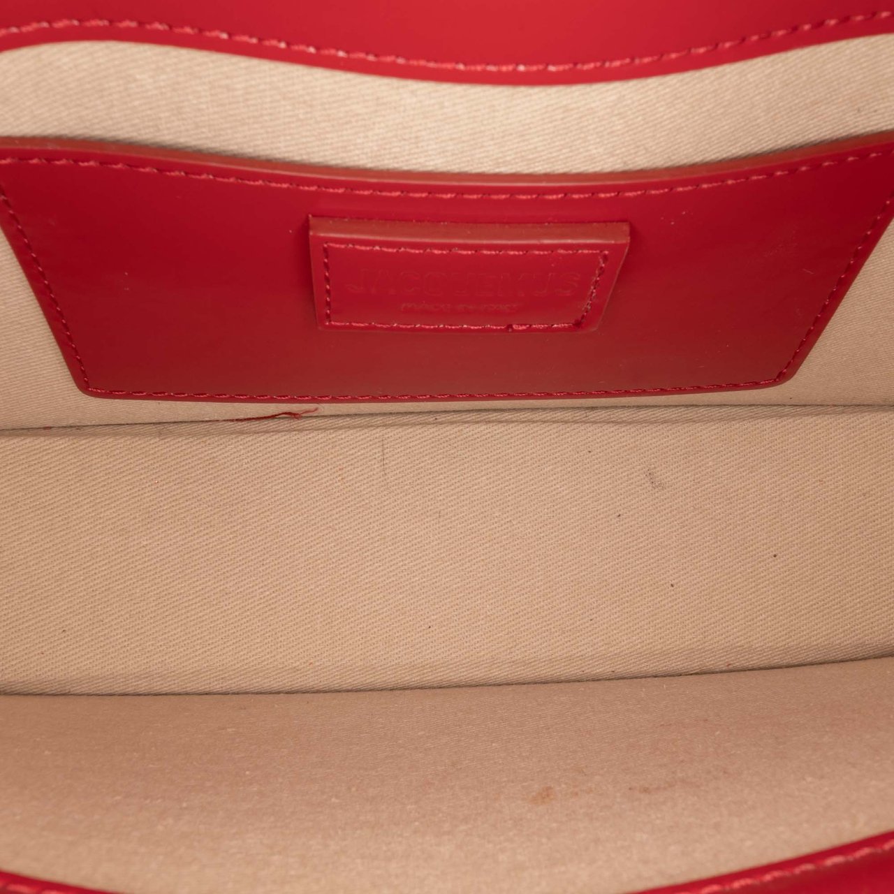 Jacquemus Patent Le Bambino Long Rood