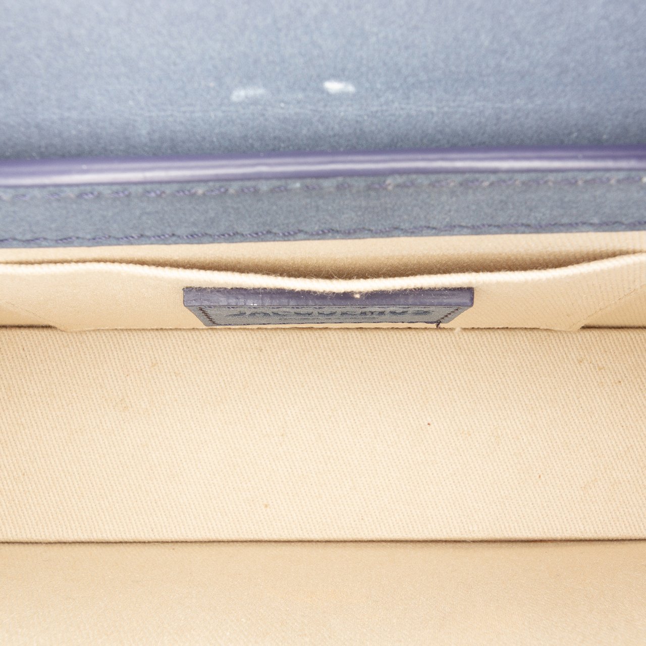 Jacquemus Smooth Calfskin Le Chiquito Long Blauw