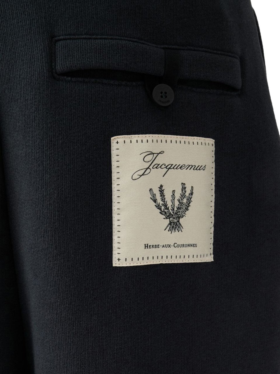 Jacquemus Trousers Blue Blauw