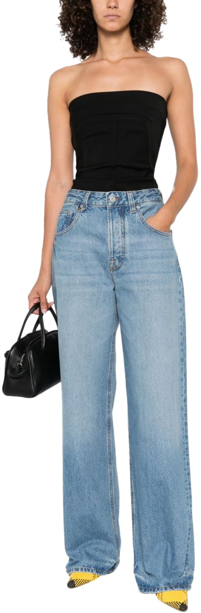 Jacquemus Jacquemus Jeans Blu Blauw