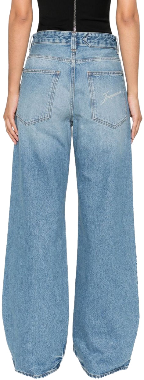 Jacquemus Jacquemus Jeans Blu Blauw