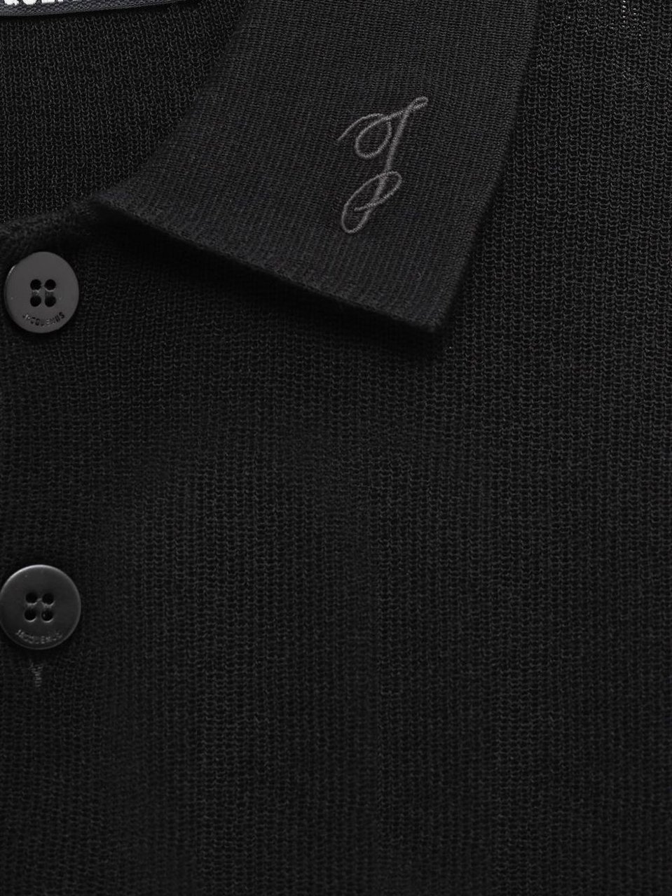 Jacquemus T-Shirts And Polos Black Zwart