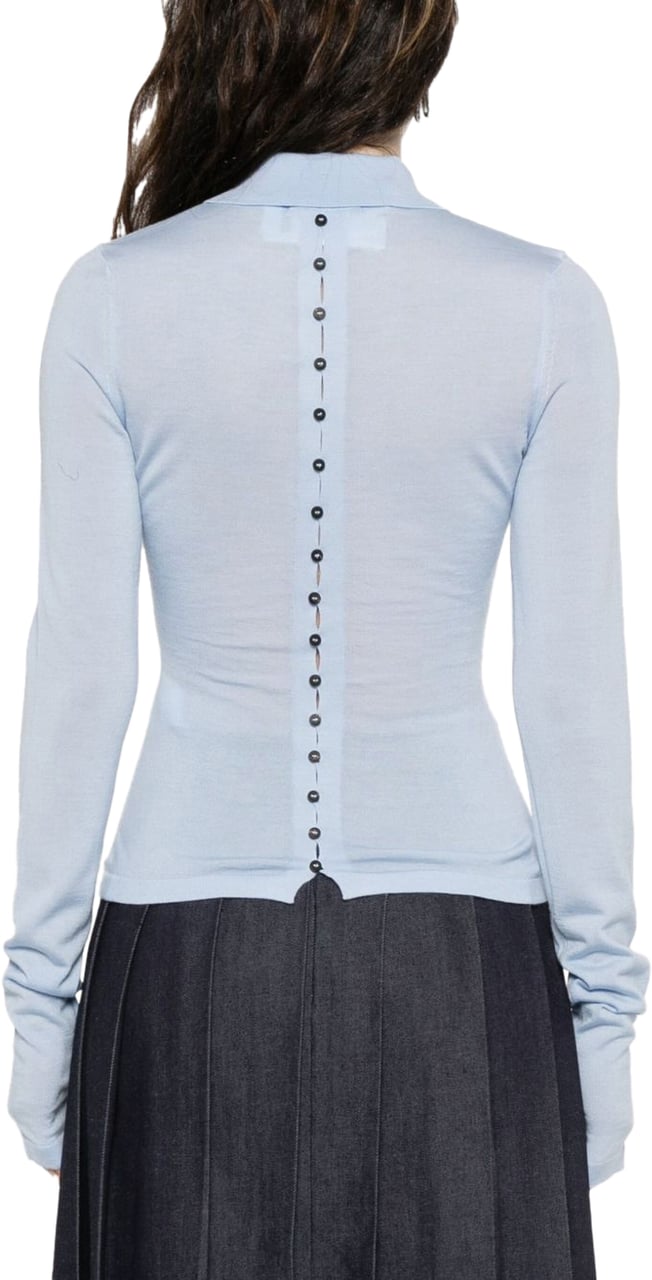 Jacquemus T-Shirts And Polos Clear Blue Blauw
