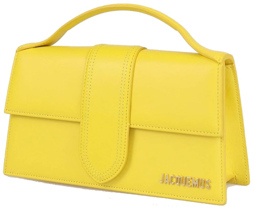 Jacquemus Jacquemus Le Grand Bambino Shoulder Bag Geel
