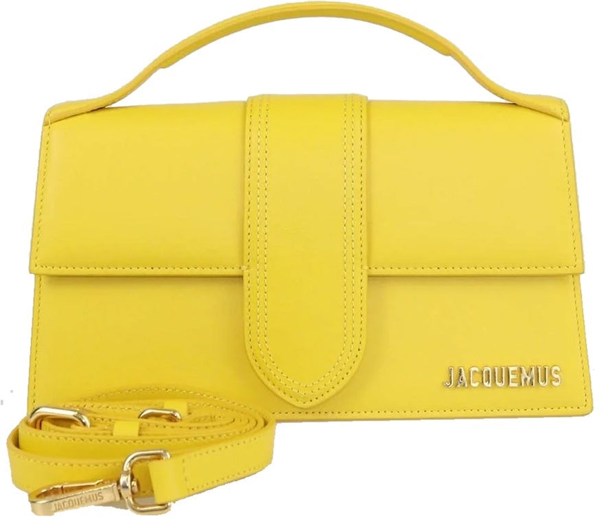 Jacquemus Jacquemus Le Grand Bambino Shoulder Bag Geel