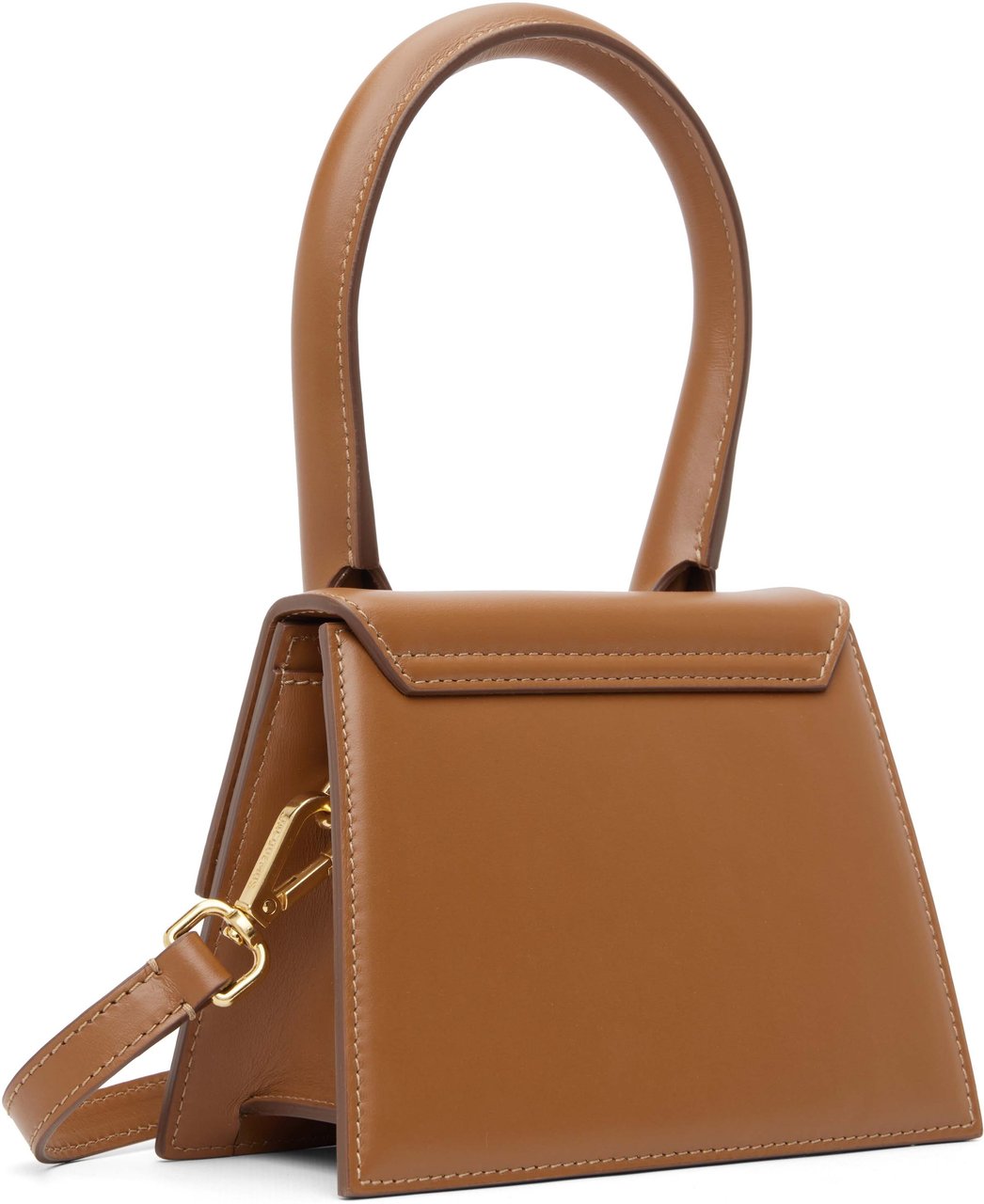 Jacquemus Jacquemus Le Chiquito Mini Leather Mini Bruin