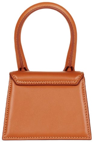 Jacquemus Le Chiquito Mini Leather Mini Bruin