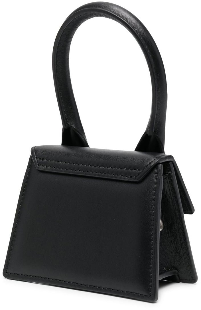 Jacquemus Le Chiquito Bag Leather Mini Zwart