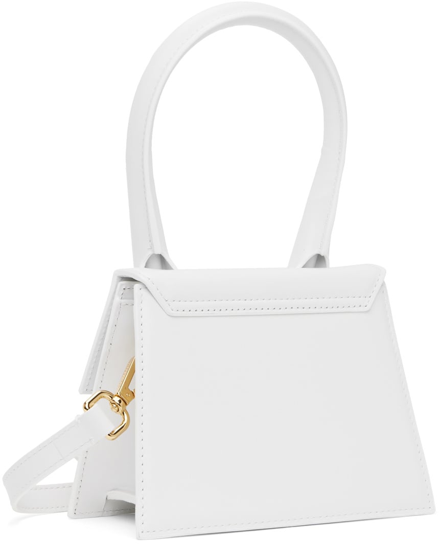 Jacquemus Le Chiquito Moyen Leather Moyen Wit