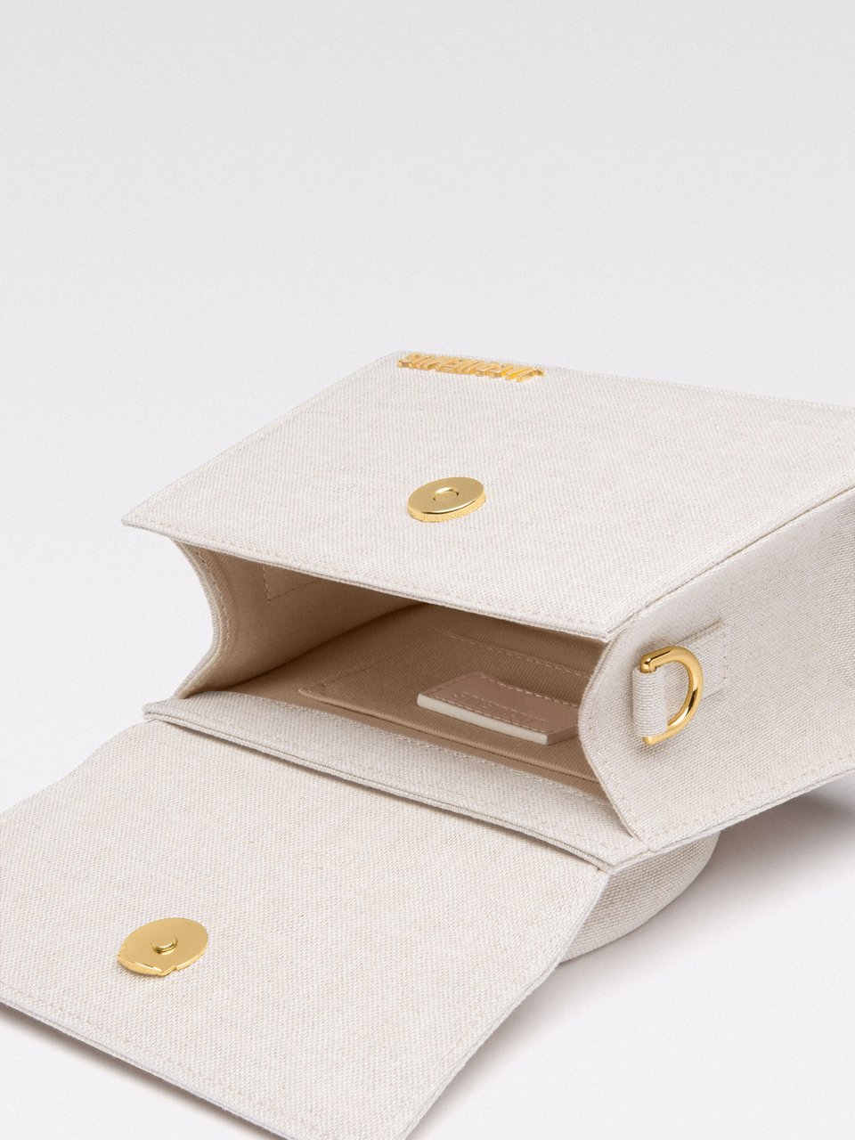 Jacquemus Jacquemus Chiquito mini beige clair linen Beige