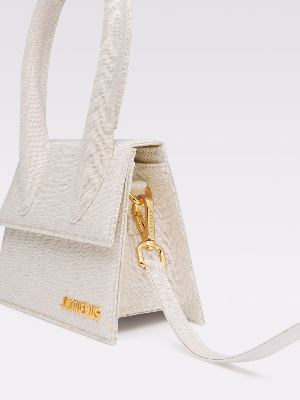 Jacquemus Jacquemus Chiquito mini beige clair linen Beige