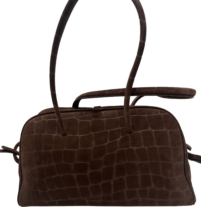 Jacquemus Jacquemus TURISMO Suede medium Bruin