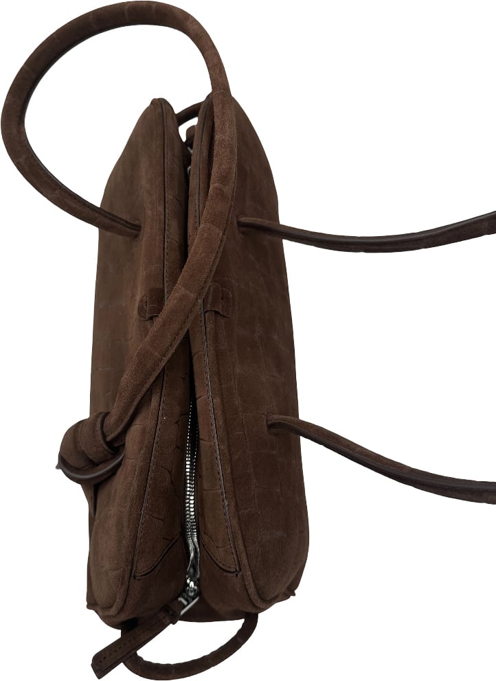 Jacquemus Jacquemus TURISMO Suede medium Bruin