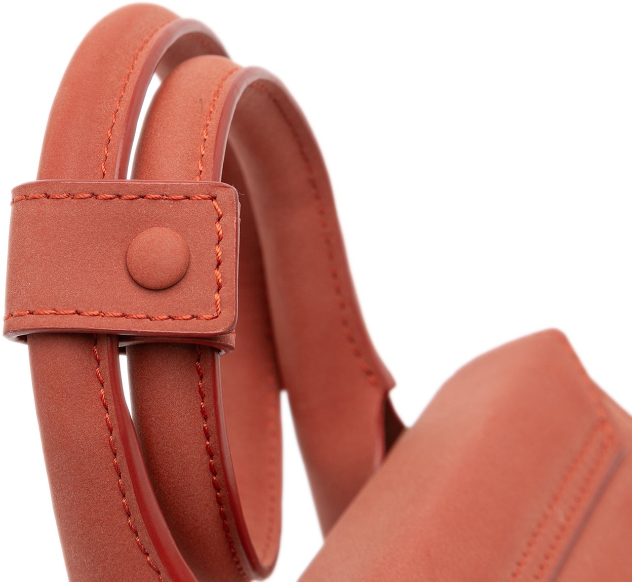 Jacquemus Nubuck Le Chiquito Noeud Rood