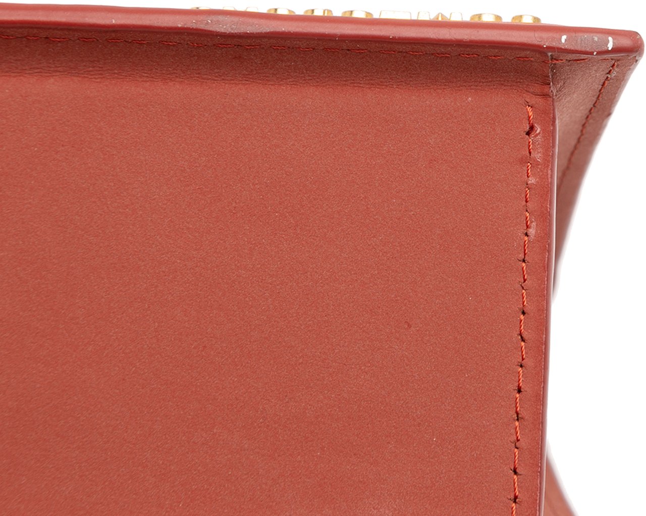 Jacquemus Nubuck Le Chiquito Noeud Rood