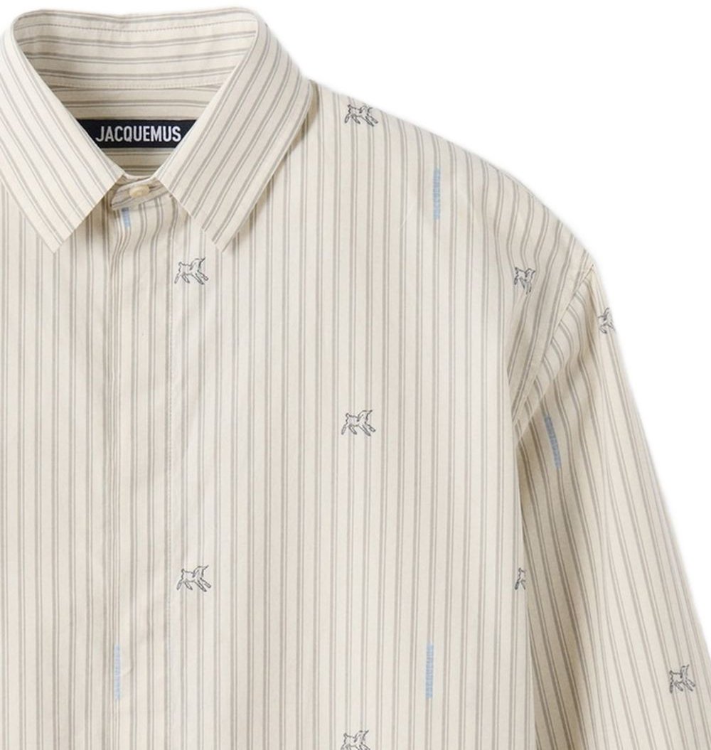 Jacquemus Shirts Beige Beige