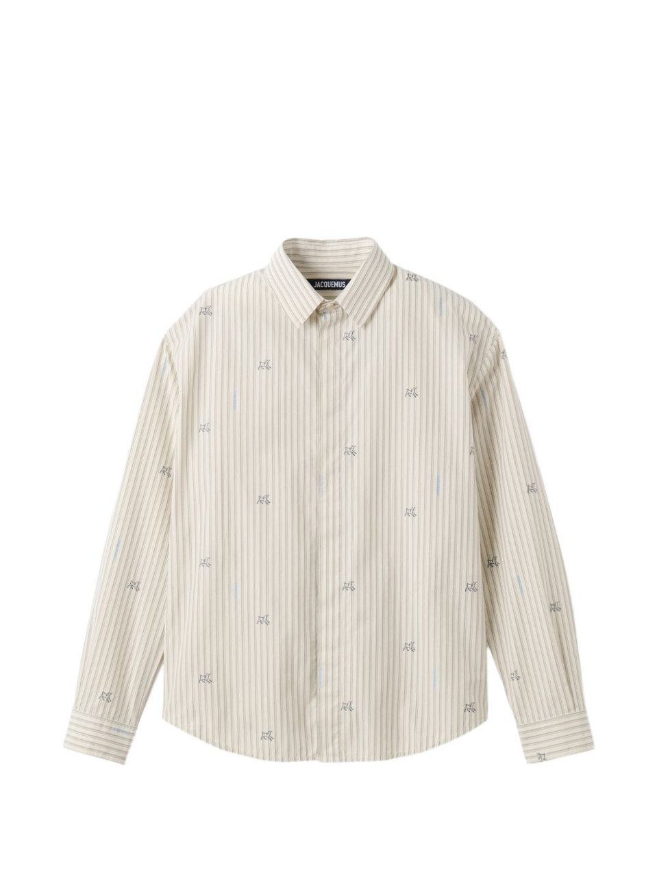 Jacquemus Shirts Beige Wit