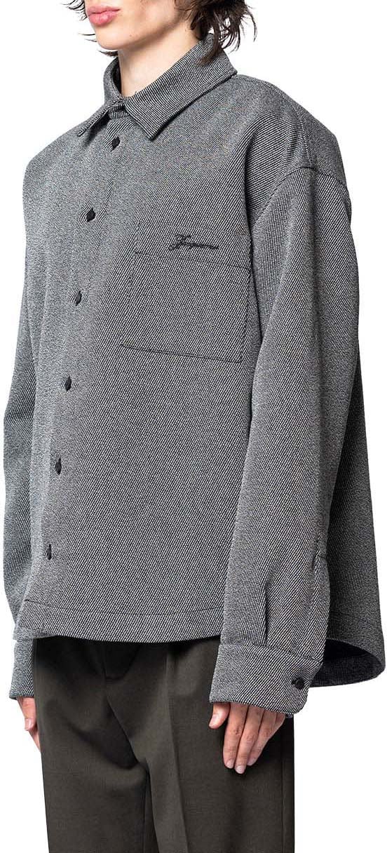 Jacquemus LA CHEMISE MOLINO GREY Grijs