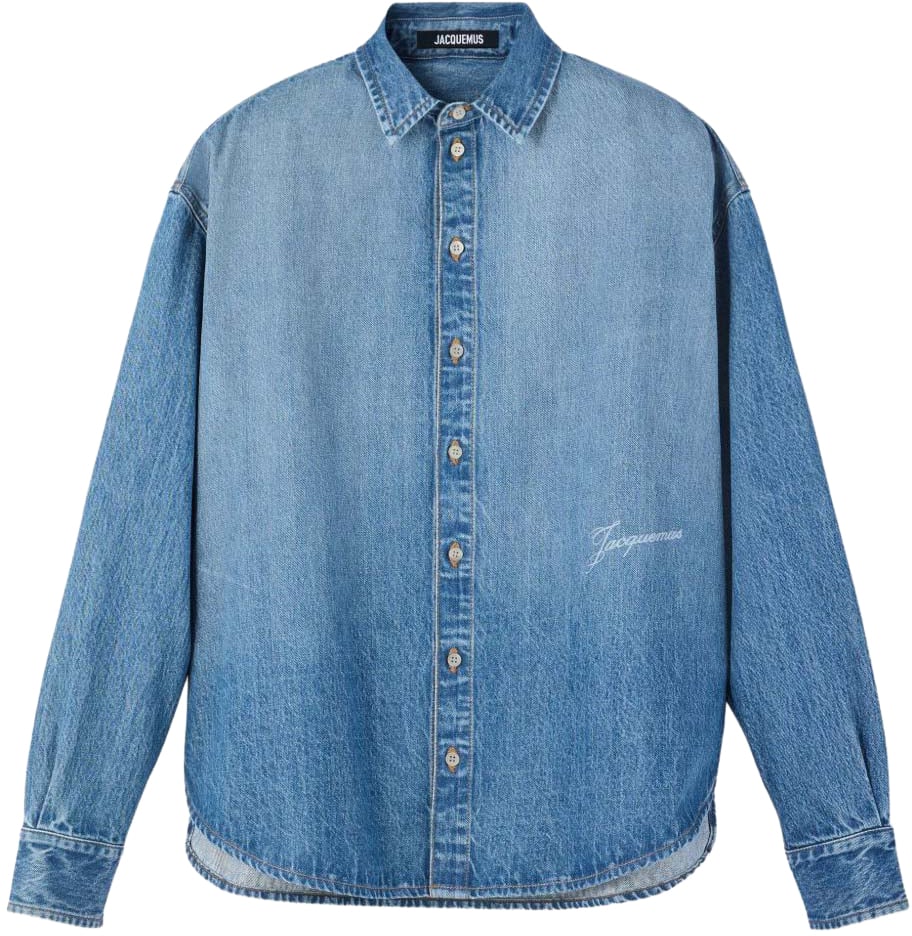 Jacquemus Shirts Denim Blauw
