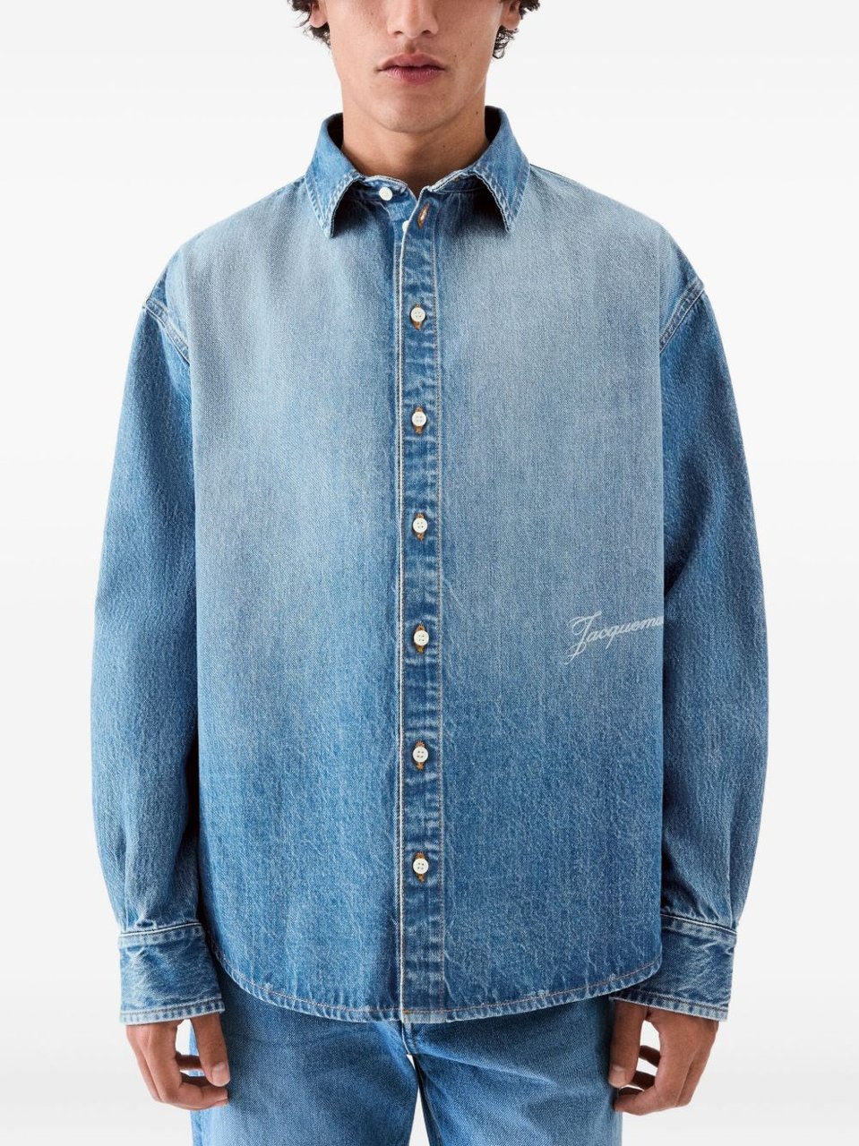 Jacquemus Shirts Blue Blauw