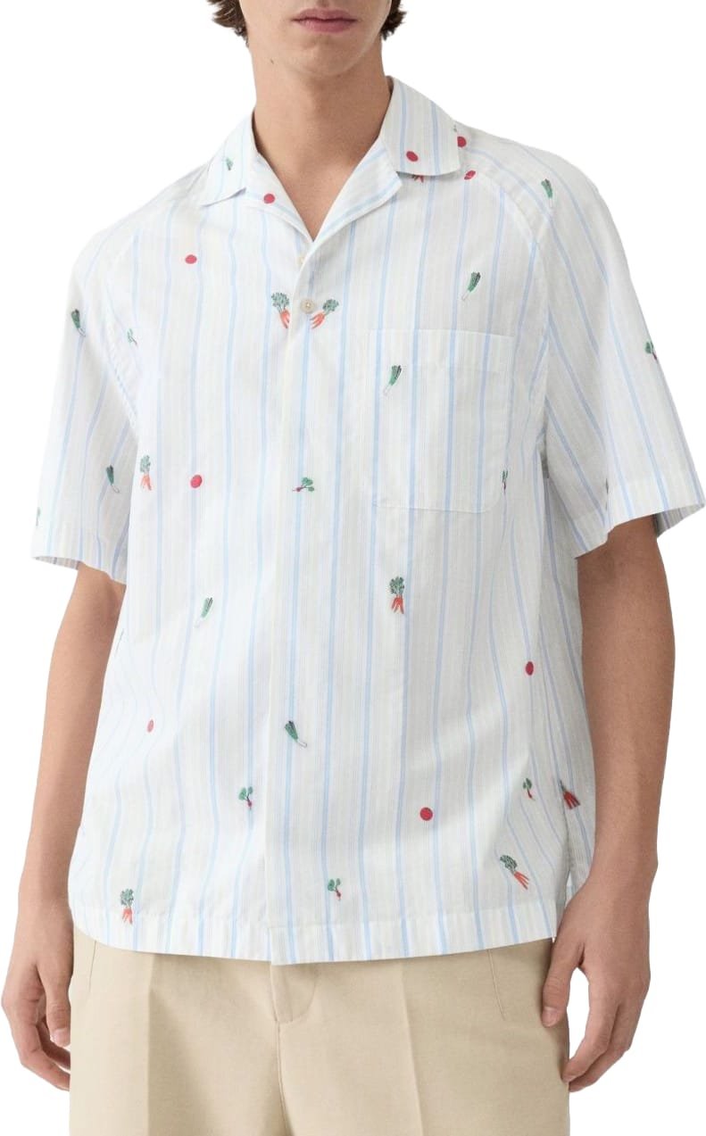 Jacquemus Shirts Bianco Wit