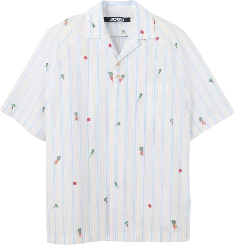 Jacquemus Shirts Bianco Wit