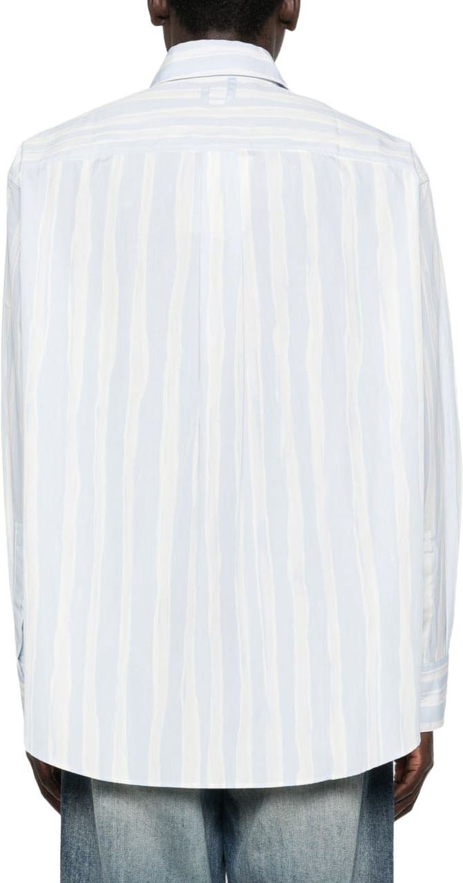 Jacquemus Shirts White/Blue Wit