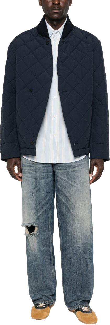 Jacquemus Shirts White/Blue Wit