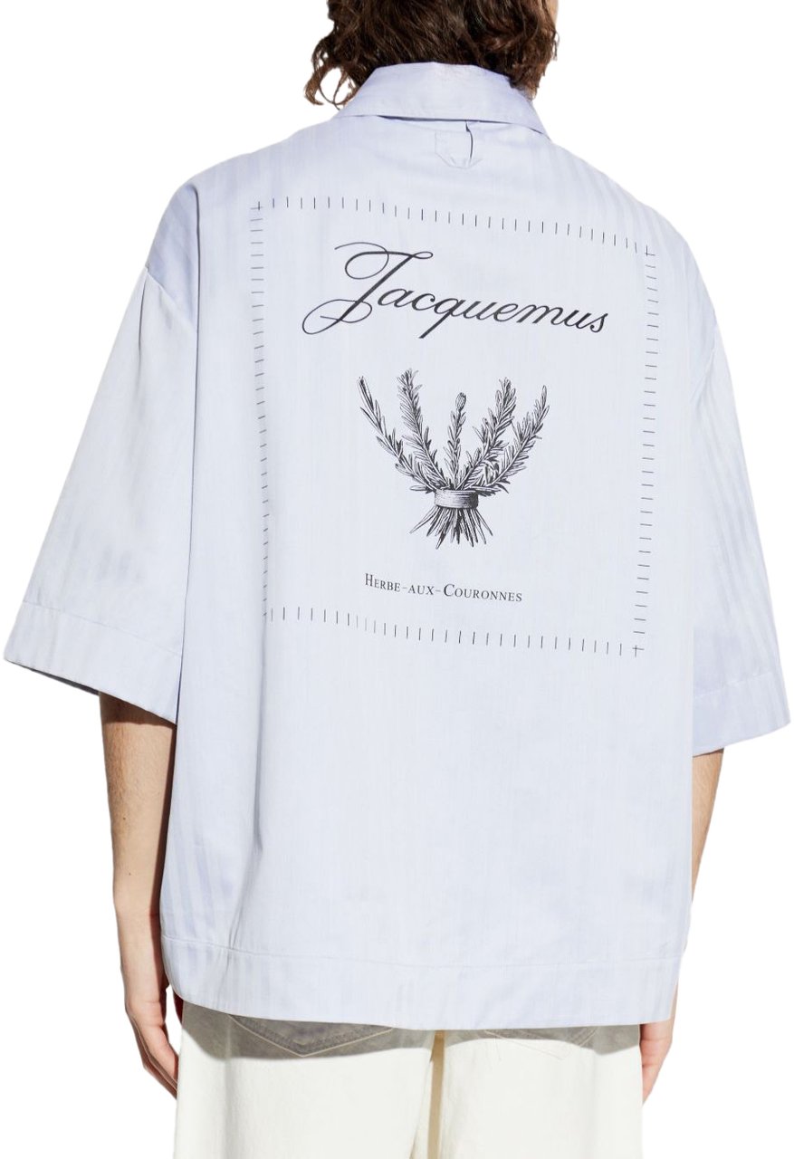 Jacquemus Shirts Clear Blue Blauw