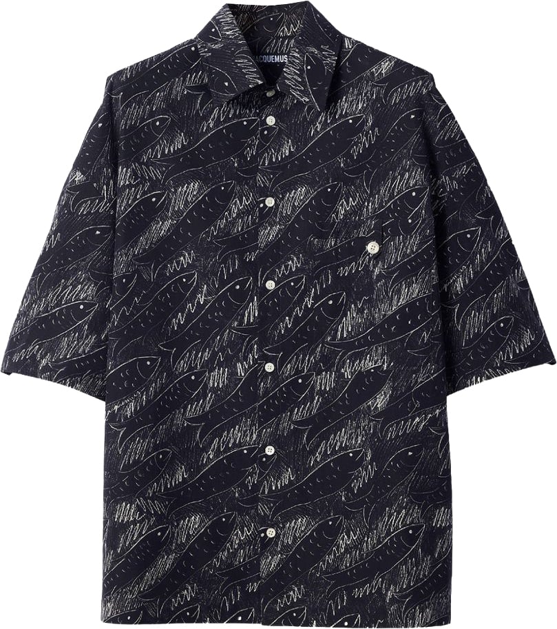 Jacquemus Shirts Black Zwart