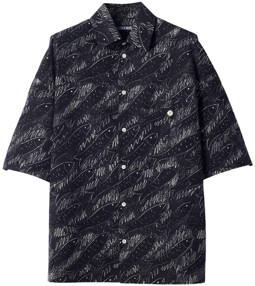 Jacquemus Shirts Black Zwart
