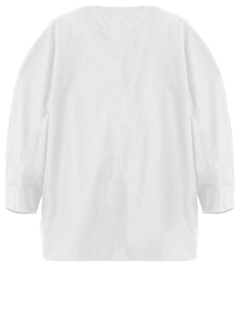 Jacquemus Pittore Relaxed Fit Voluminous Sleeve Shirt Wit
