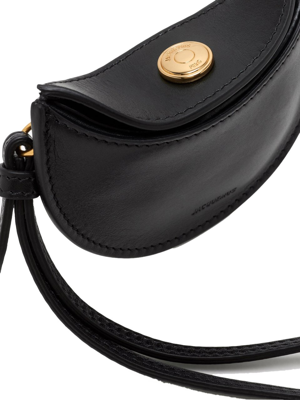 Jacquemus Le Porte Ovale Calisso Wallet Zwart