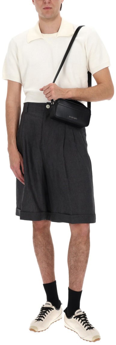 Jacquemus Shorts Dark Grey Donkergrijs