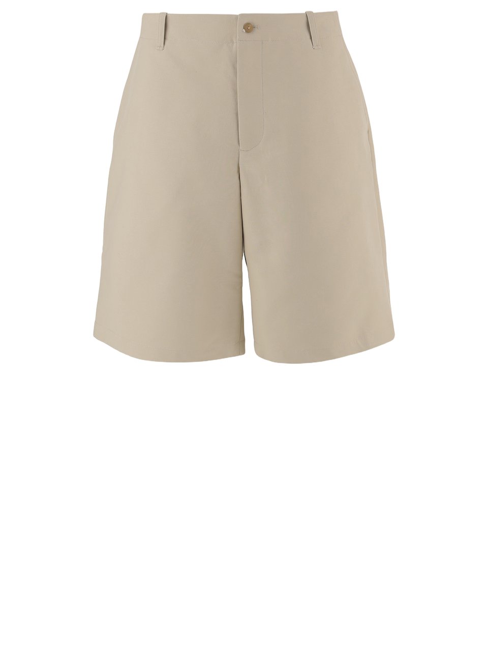 Jacquemus Knee-Length Beige Shorts with Button Closure Neutraal