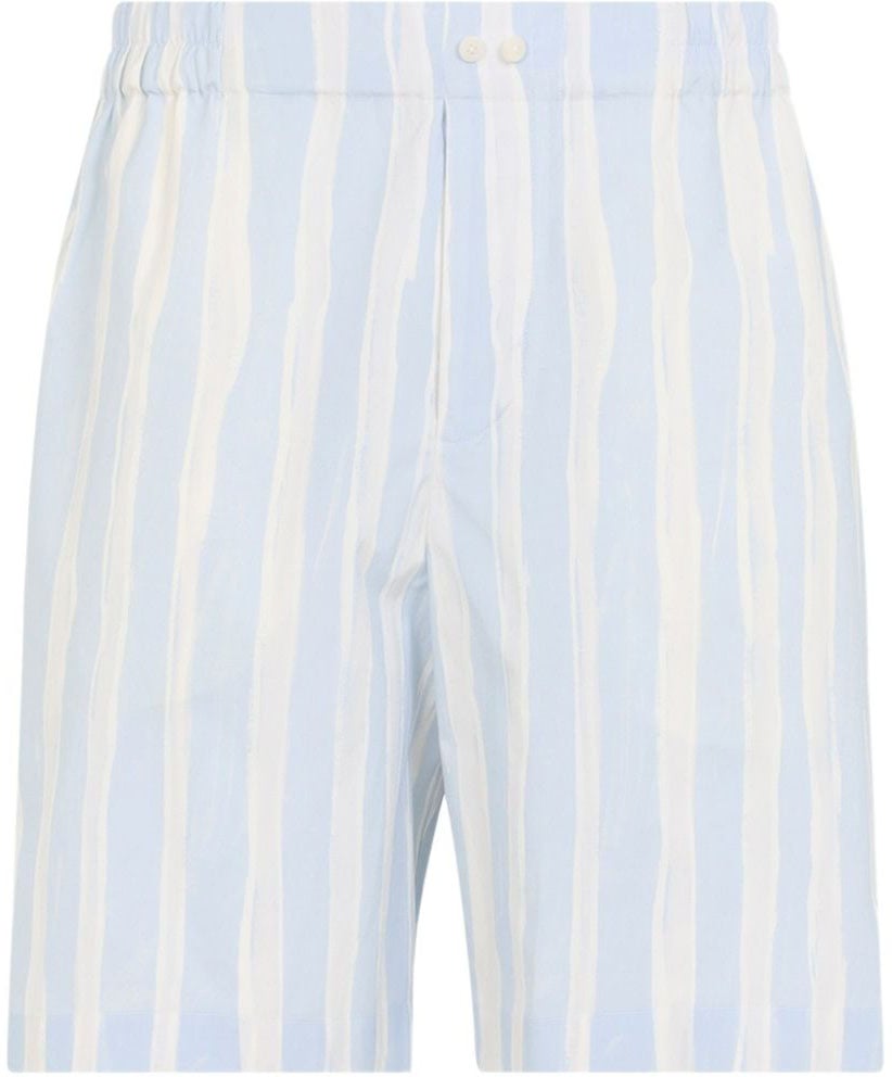 Jacquemus Shorts Clear Blue Blauw