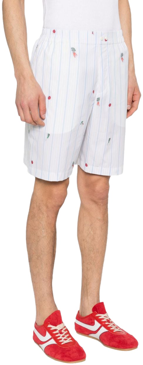 Jacquemus Shorts White Wit