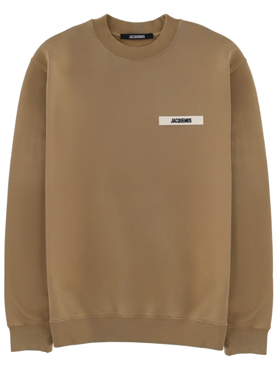 Jacquemus Sweaters Dark Beige Beige