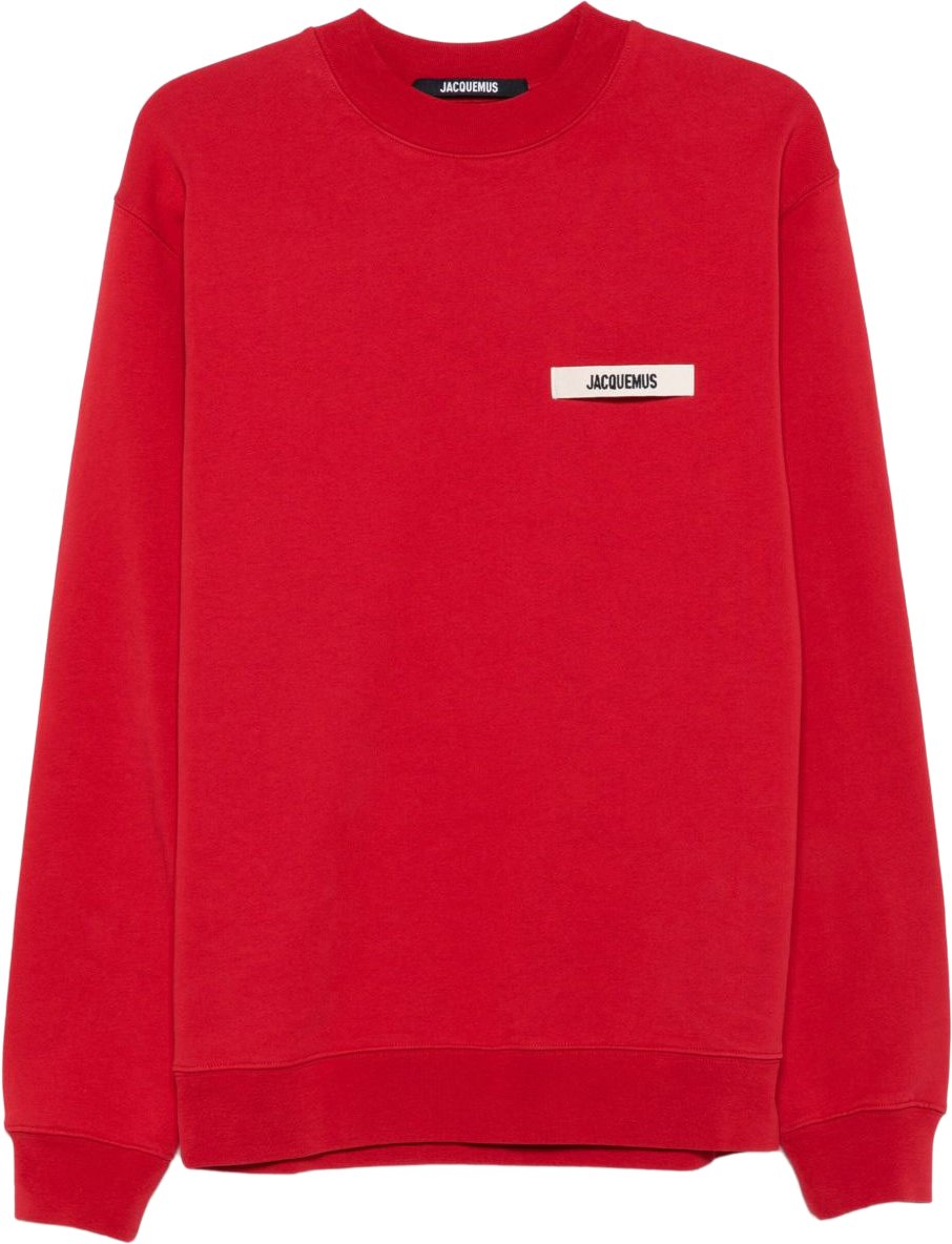 Jacquemus Sweaters Dark Red Rood