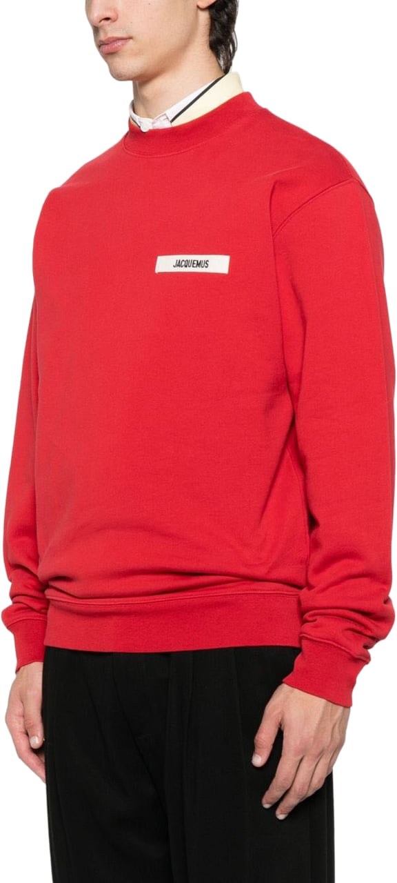 Jacquemus Sweaters Dark Red Rood
