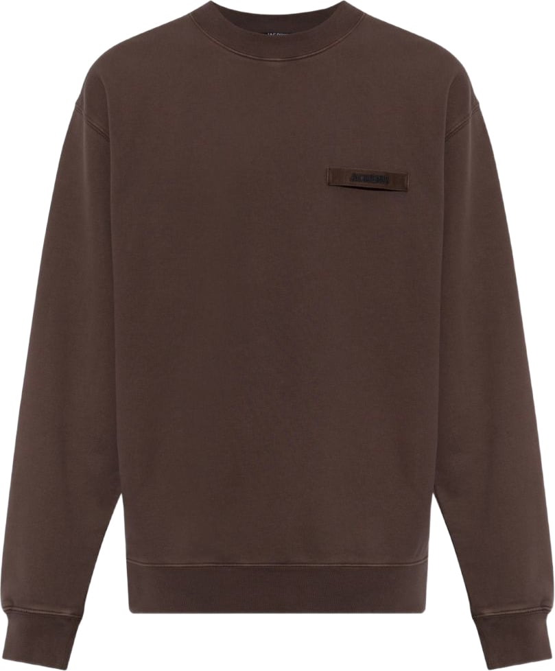 Jacquemus Sweaters Brown Bruin
