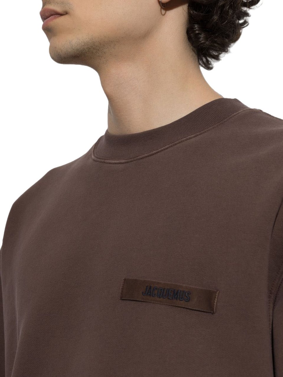 Jacquemus Sweaters Brown Bruin
